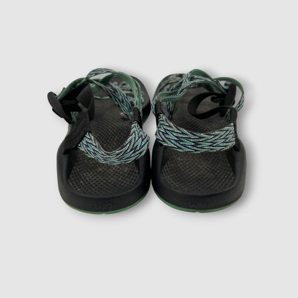 Chaco ZX/2 Classic Multi-Strap Sandals Teal & Black Size 9 - Picture 4 of 7